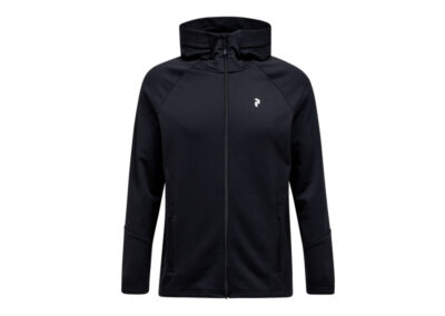 Men Rider Zip Hood Black | Oberteil PeakPerfomance