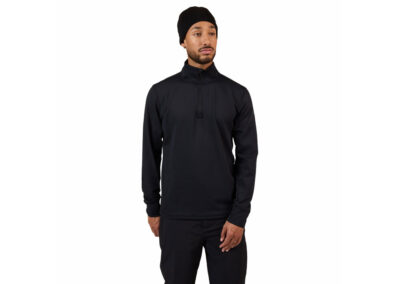 Men Midlayer Stretch Black | Oberteil Rossignol